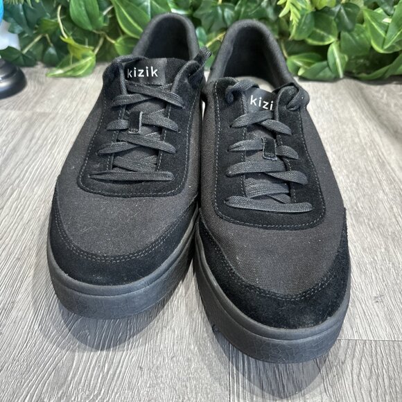 Kizik Prague Hands Free Mens 13 Wide Slip On Casual Athletic Shoes Black main image 9